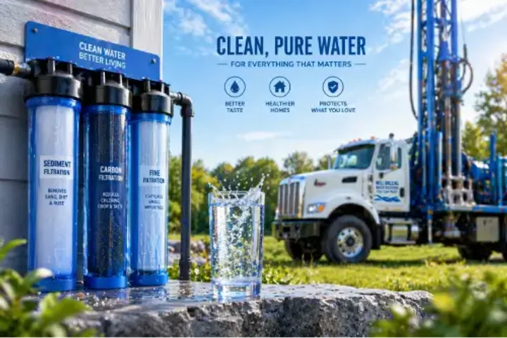 Klutz Well Drilling — water treatment and filtration services