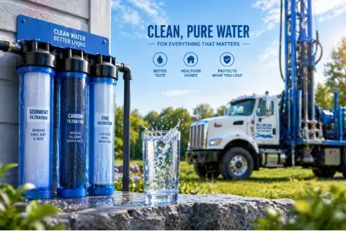 Klutz Well Drilling — water treatment and filtration services