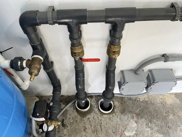 Klutz Well Drilling — on-site water system work